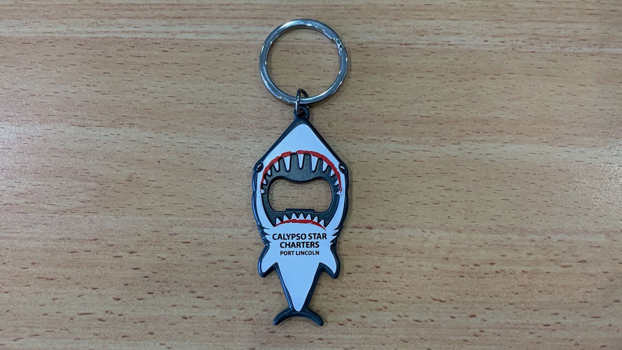 Shark Keyring and bottle opener
